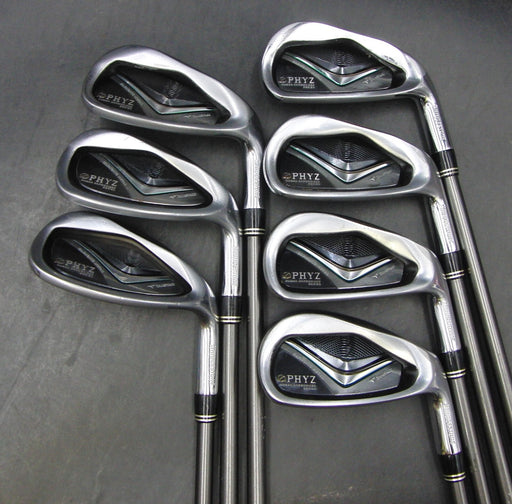 Set of 7 x Bridgestone Tour Stage PHYZ Irons 5-SW Regular Graphite Shafts