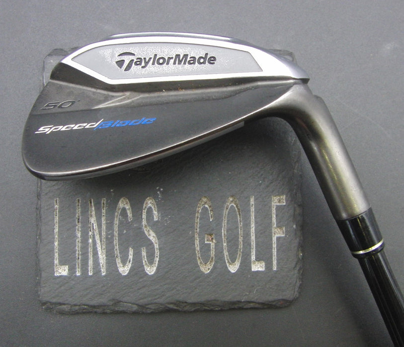 TaylorMade Speed Blade 50° Gap Wedge Stiff Graphite Shaft Golf Pride Grip