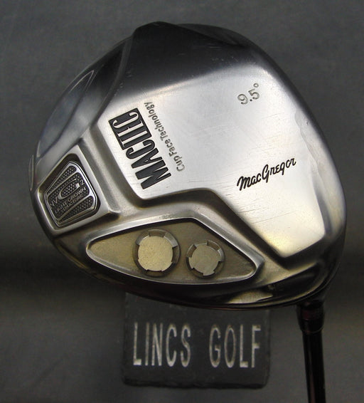 MacGregor Mactec NVG2 9.5° Driver Stiff Graphite Shaft Winn Xi8 Grip