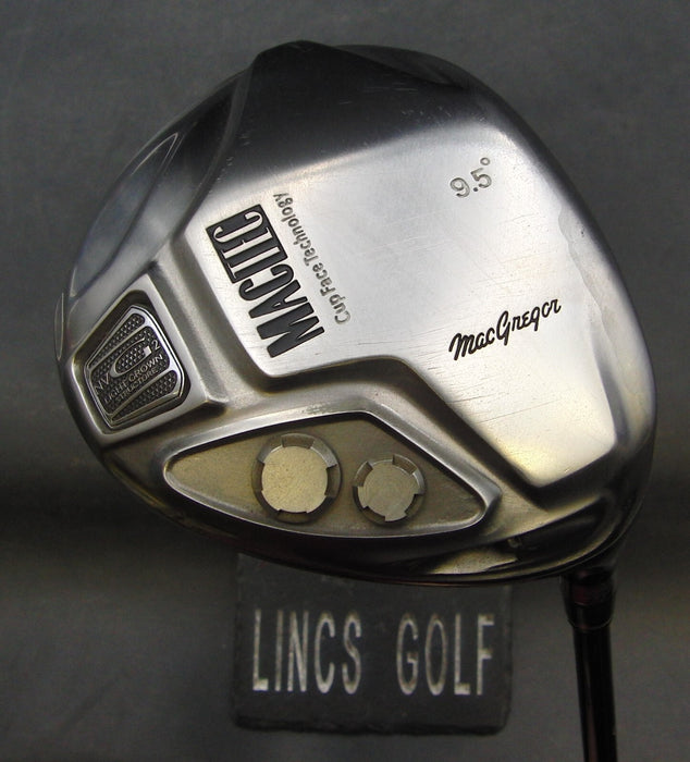 MacGregor Mactec NVG2 9.5° Driver Stiff Graphite Shaft Winn Xi8 Grip