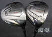Set of 2x Bridgestone Tourstage X-FW 14° 3 & 17° 5 Woods Stiff Graphite Shafts
