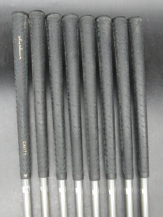 Set of 8x Honma LB-708 Irons 4-11 Regular Graphite Shafts HiroHonma Grips*