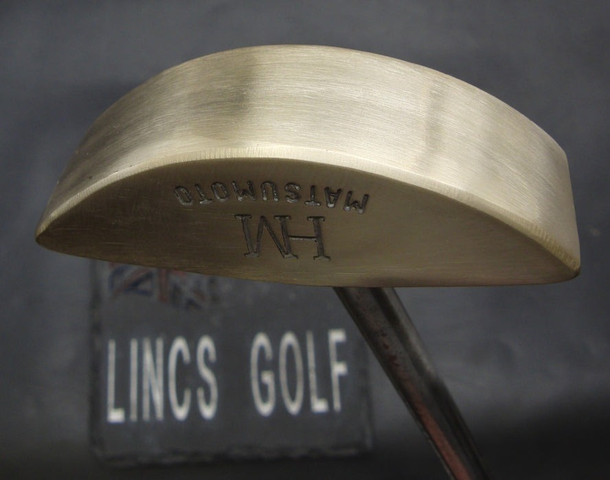 H.M. Matsumoto Putter 88cm Length Steel Shaft Lamkin Grip