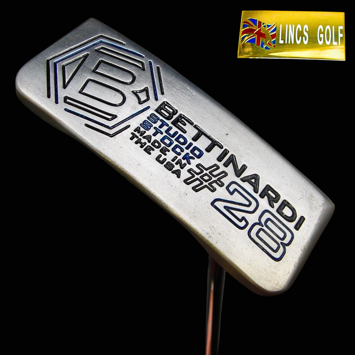 Bettinardi Studio Stock #28 Made in the USA Putter 85cm Steel Shaft