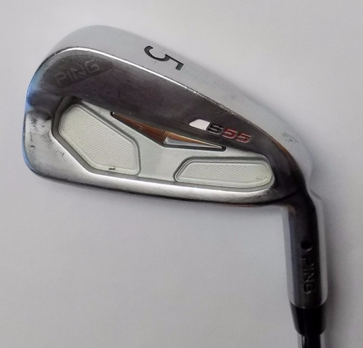 Ping S55 Black Dot 5 Iron Precision Rifle X 6.5 Steel Shaft Golf Pride Grip
