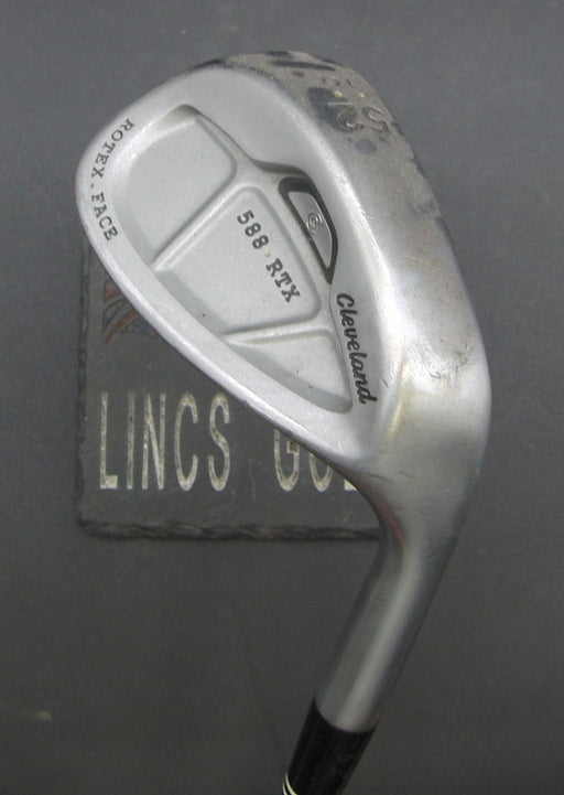 Cleveland 588.RTX Rotex Face 52° Gap Wedge Stiff Steel Shaft Cleveland Grip