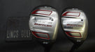 Set of 2 Cobra Baffler Red 25° 5 +28° 6 Hybrids Stiff Graphite Shafts*