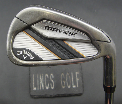 Callaway Mavrik 7 Iron Stiff Steel Shaft Sev Golf Grip