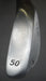 Akira CNC Groove 50° Gap Wedge Regular Steel Shaft Golf Pride Grip