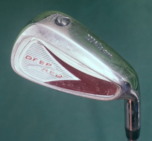 Wilson Deep Red 9 Iron Regular Steel Shaft Golf Pride Grip