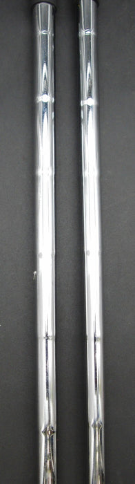 Set of 2 Spalding Proto Type Sand & Lob Wedges Regular Steel Shafts +Grips