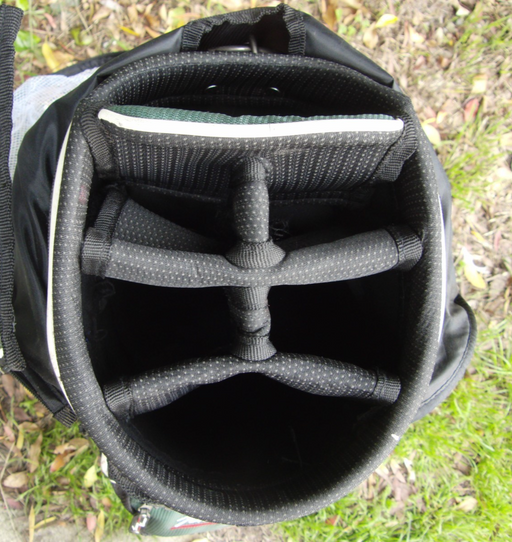 6 Division Tommy Armour Carry Cart Trolley Golf Clubs Bag*