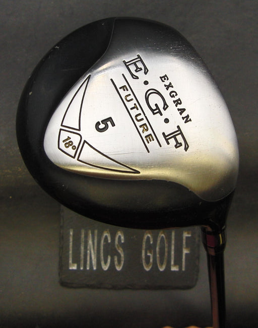 Exgran EGF Future 18° 5 Wood Stiff Graphite Shaft Exgran Grip