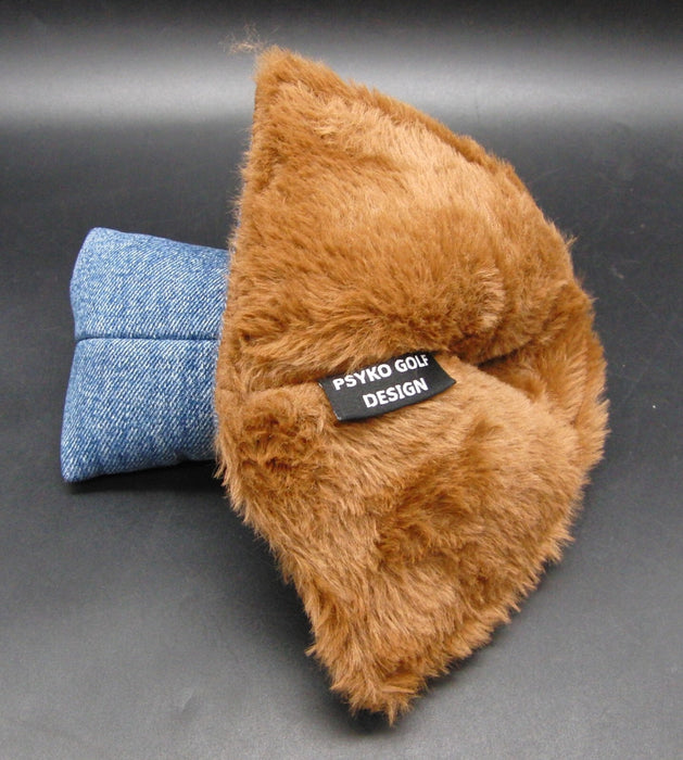 PSYKO Denim Plush Inside Putter Head Cover Only(New)