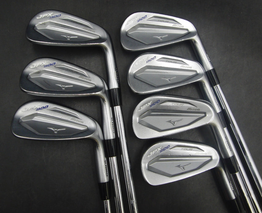 Set of 7 x Mizuno JPX 900 Tour Irons 4-PW Stiff Steel Shafts Karma Grips