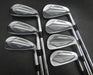 Set of 7 x Mizuno JPX 900 Tour Irons 4-PW Stiff Steel Shafts Karma Grips