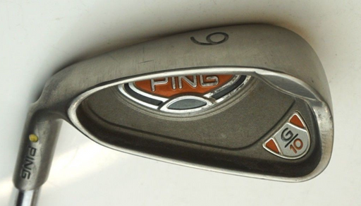 Left Handed Ping G10 Yellow Dot 6 Iron AWT Stiff Flex Steel Shaft