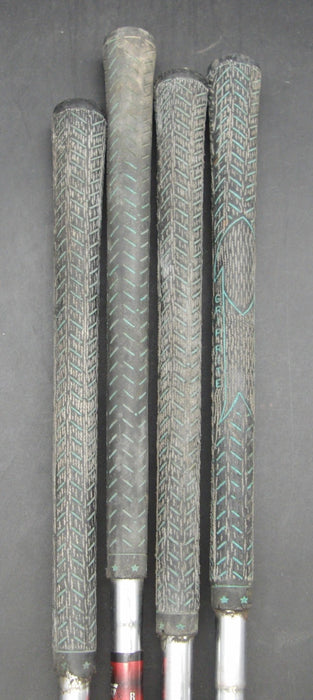 Set of 4x Lynx USA 7,8,9+SW Irons Regular Graphite Shafts Rite Grips