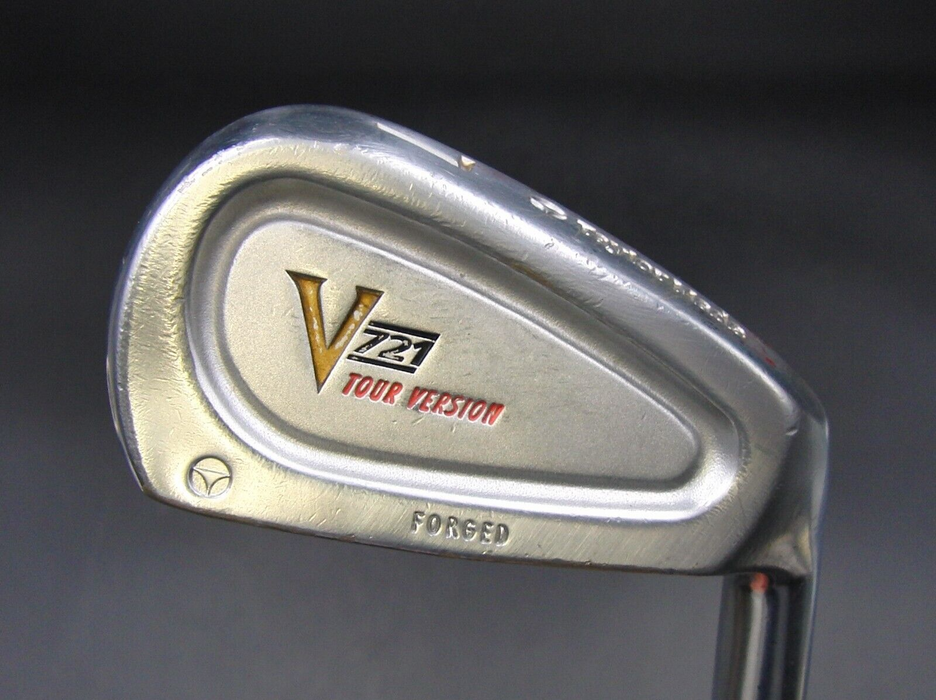 TaylorMade V721 Tour Version Forged 7 Iron Stiff Flex Graphite Shaft Royal Grip