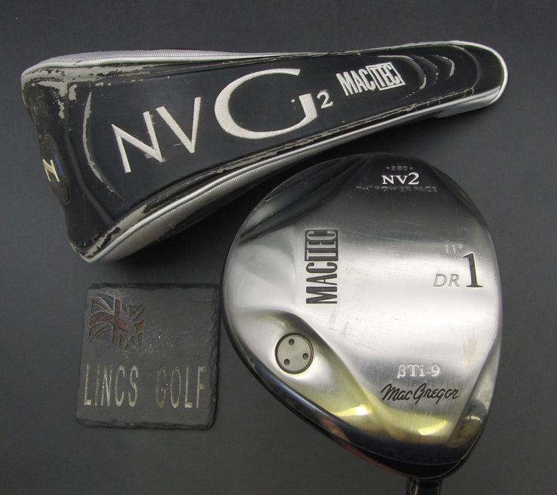 Macgregor Mactec NV2 BTi-9 11° Driver Regular Graphite Shaft Mactec Grip + HC