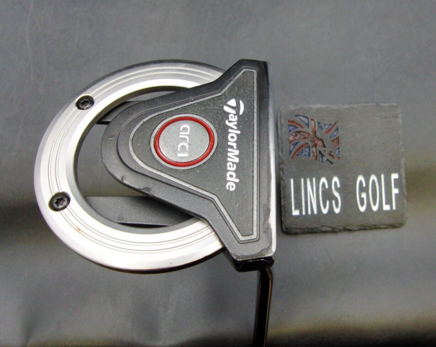 Rare TaylorMade arc1 Putter 88cm Playing Length Steel Shaft TaylorMade Grip