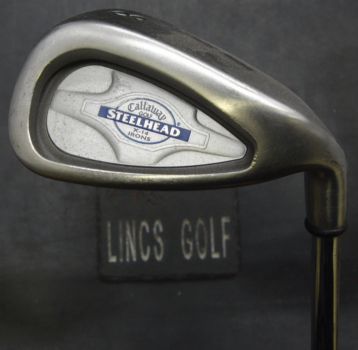 Callaway X-14 Steelhead 8 Iron Stiff Steel Shaft Classic Grip