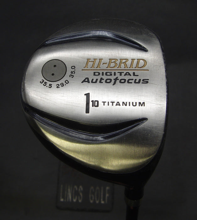 Hi Brid Digital Auto Focus 10° Driver Stiff Graphite Shaft Dunlop Grip