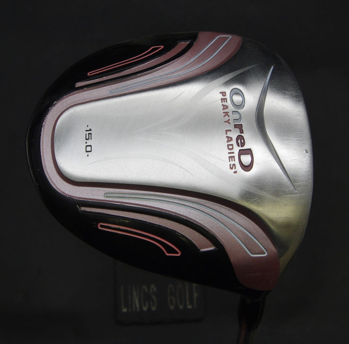 Ladies Onred Peaky 15° Driver Ladies Graphite Shaft Onred Grip