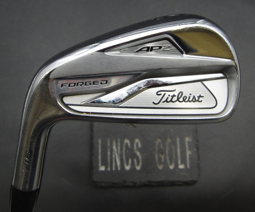 Left-Handed Titleist 718 AP2 Forged 5 Iron Stiff Steel Shaft Golf Pride Grip