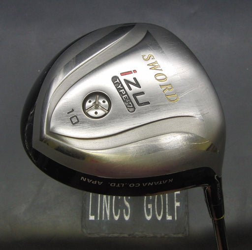 Sword iZU Type 7 10° Driver Regular Graphite Shaft Golf Pride Grip