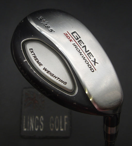 Nickent Genex 3DX Ironwood 18.5° 3 Hybrid Regular Graphite Shaft Nickent Grip