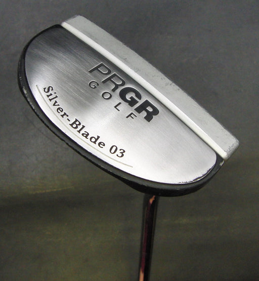 PRGR Silver Blade 03 Putter 87cm Playing Length Steel Shaft West Golf Grip