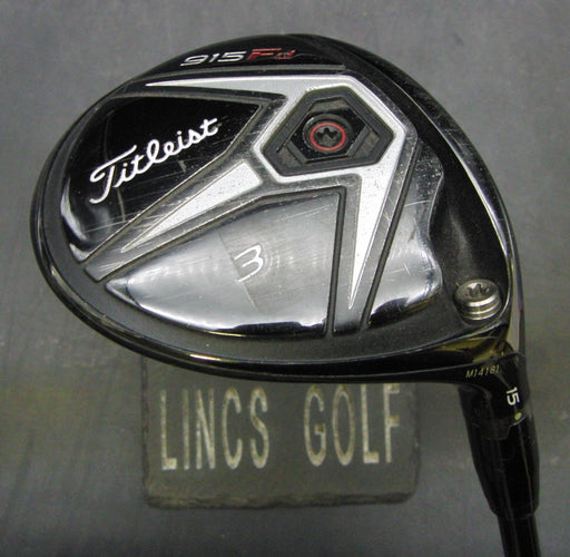 Titleist 915 Fd 15° 3 Wood Stiff (Optional) Graphite Shaft PGM Grip