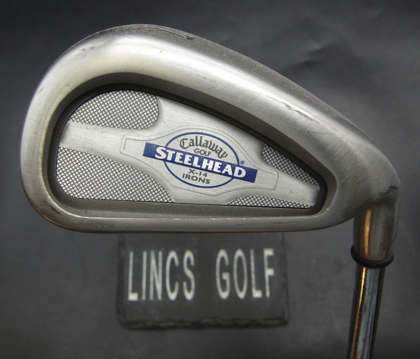 Callaway Steelhead X-14 7 Iron Extra Stiff Steel Shaft Callaway Grip