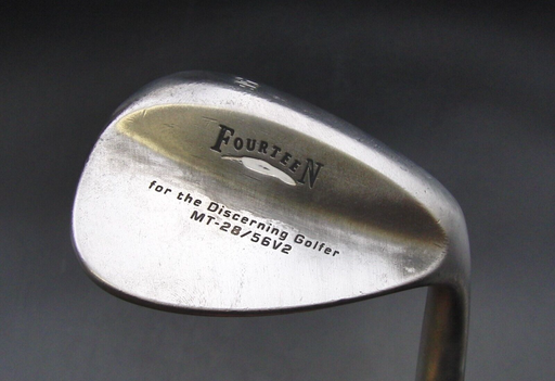 Fourteen MT-28 / 56V2 56° Sand Wedge Wedge Flex Steel Shaft Golf Pride Grip
