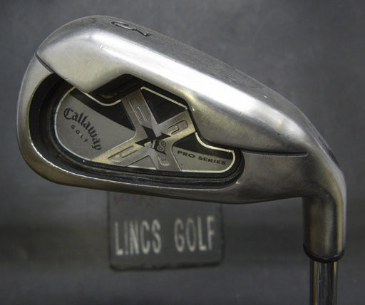 Callaway X18 Pro Series 3 Iron Stiff Steel Shaft Iomic Grip