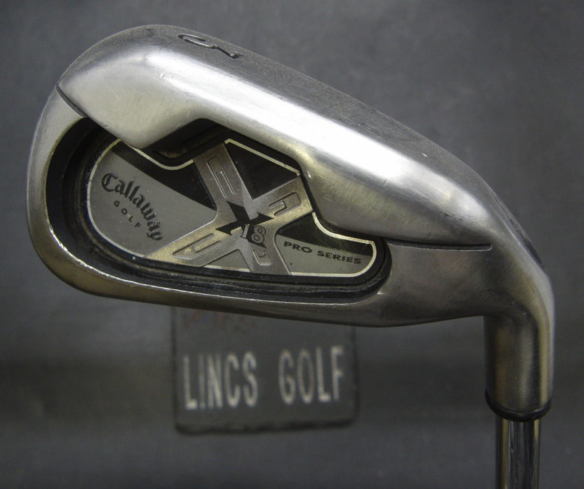 Callaway X18 Pro Series 3 Iron Stiff Steel Shaft Iomic Grip