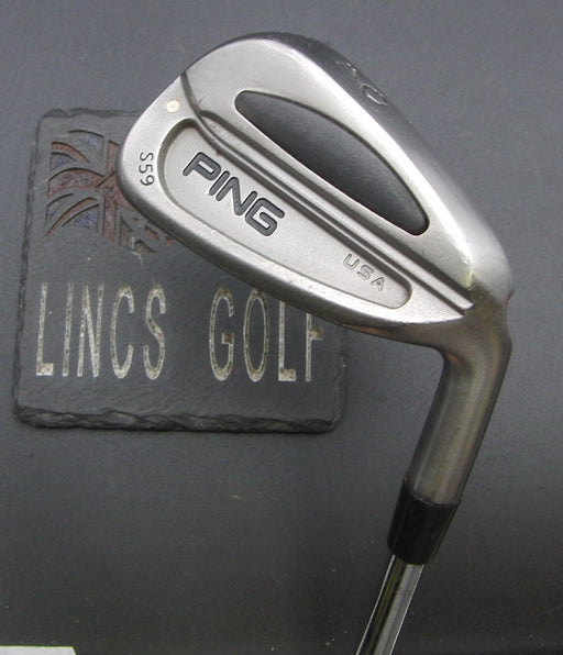 Ping S59 USA White Dot 9 Iron Regular Steel Shaft Lamkin Grip