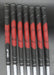 Set of 7x Yonex NanoV Irons 4-PW Stiff Steel Shafts Yonex Grips*