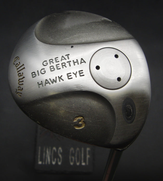 Ladies Callaway Great Big Bertha Hawk Eye 3 Wood Ladies Graphite Shaft C/W Grip