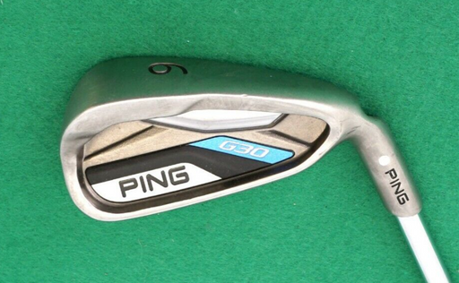 Ping G30 White Dot 6 Iron Stiff Steel Shaft Ping Grip