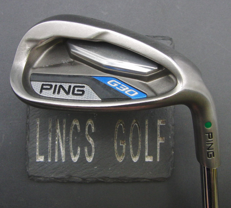 Ping G30 Green Dot Gap Wedge Stiff Steel Shaft Golf Pride Grip