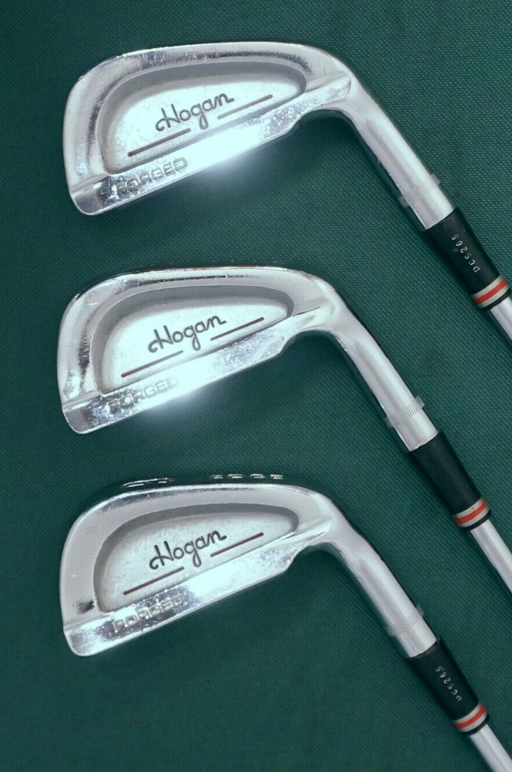 Set of 3 x Ben Hogan Edge Forged 4 5 & 6 Irons Regular Steel Shafts