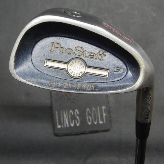 Wilson ProStaff Oversize 9 Iron Regular Steel Shaft Wilson Grip