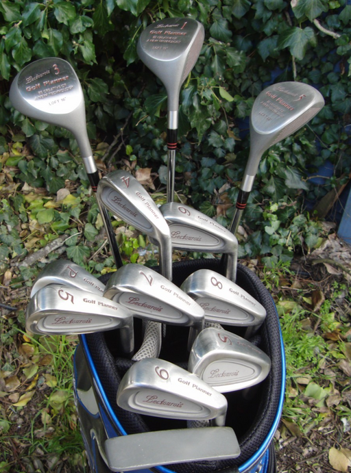 Set of Golf Planner 4-SW Golf Planner Driver +3 Wood + 5 Wood + Putter*