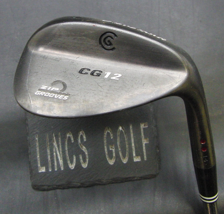 Cleveland CG12 Zip Grooves 56° Gap Wedge Wedge Flex Steel Shaft Cleveland Grip