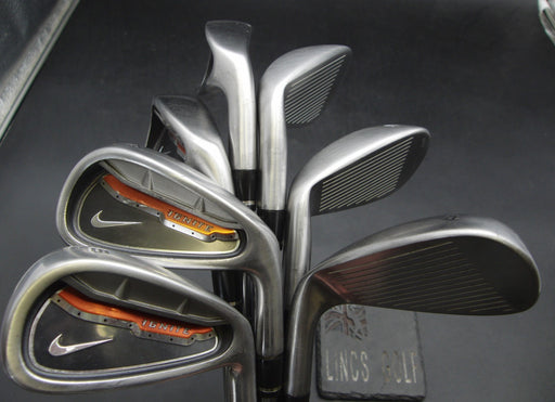 Set of 7x Nike Ignite Irons 4-PW Uniflex Steel Shafts Nike Grips