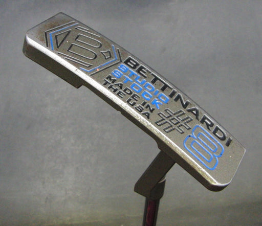 Bettinardi Studio Stock #8 Putter Steel Shaft 87.5cm Length Super Stroke Grip
