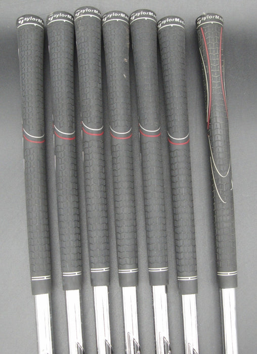 Set of 7x TaylorMade Burner 2009 Irons 5-SW Stiff Steel Shafts TaylorMade Grips*