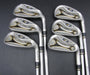 Set of 6x TaylorMade R7 5-PW Irons Stiff Steel Shafts Golf Pride Grips